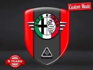 Alfa Romeo Adesivi Aziendali Su Misura Resistenti Stile Edizione